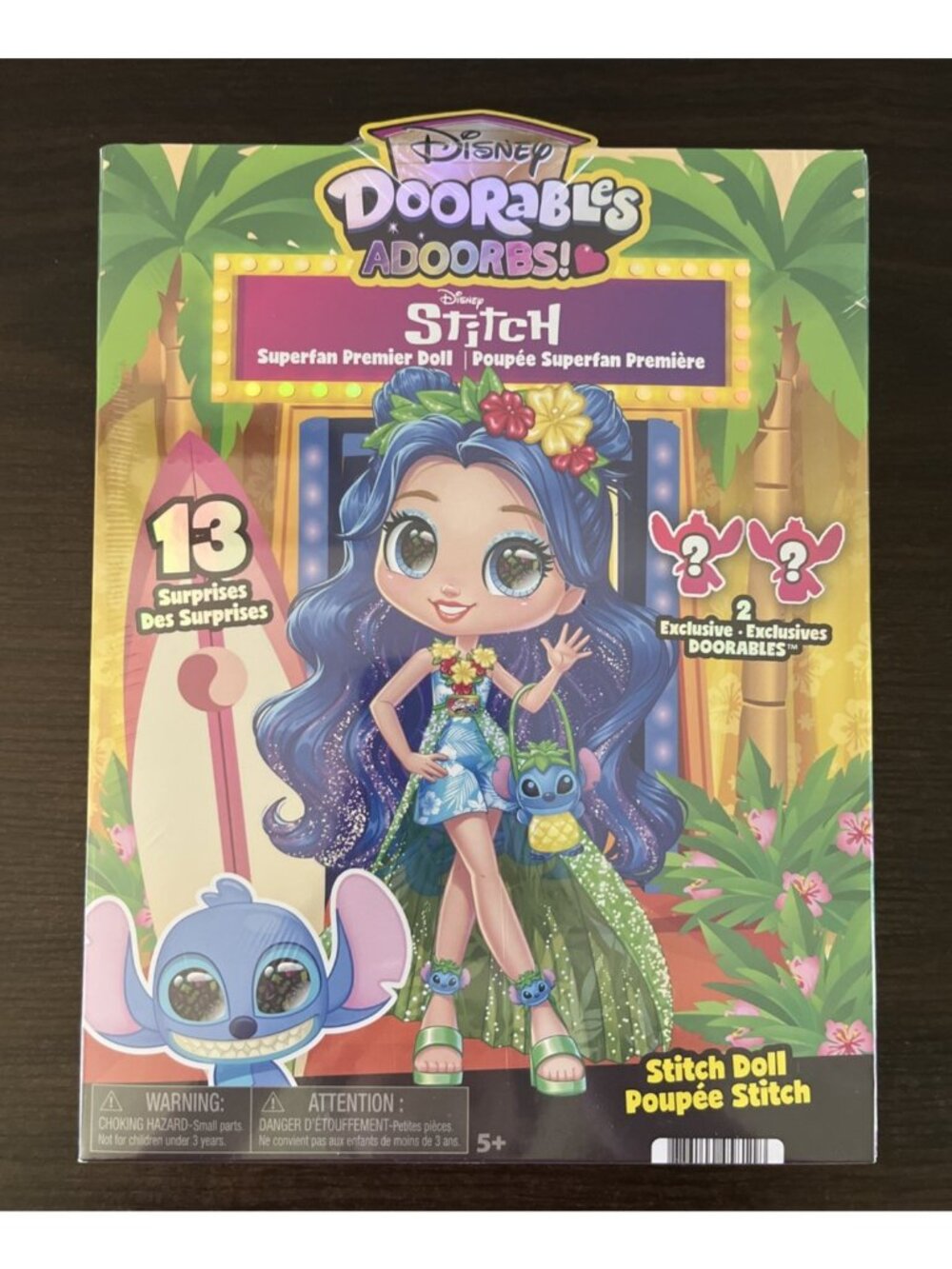 NIP Lilo & Stitch Disney Dorrables Adorbs Stitch Doll 13 Surprises